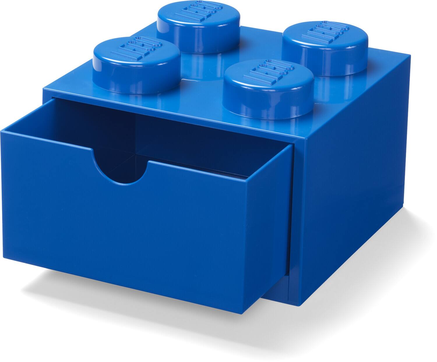 Front. Room Copenhagen - Room Copenhagen - Storage Desk Drawer Stackable Storage with 4 Knobs, in Blue - Collectibles - Blue.