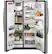 Alt View 13. GE - 25.3 Cu. Ft. Side-by-Side Refrigerator with External Ice & Water Dispenser - Stainless Steel.