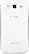 Back Standard. Samsung - Galaxy S III 4G LTE with 16GB Mobile Phone - White (T-Mobile).