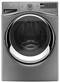 Whirlpool - Duet 4.5 Cu. Ft. 12-Cycle High-Efficiency Steam Front-Loading Washer - Chrome Shadow-Front_Standard