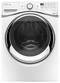 Whirlpool - Duet 4.5 Cu. Ft. 12-Cycle High-Efficiency Steam Front-Loading Washer - White-Front_Standard