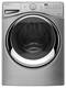 Whirlpool - Duet 4.5 Cu. Ft. 12-Cycle High-Efficiency Steam Front-Loading Washer - Diamond Steel-Front_Standard