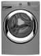 Whirlpool - Duet 4.3 Cu. Ft. 10-Cycle High-Efficiency Steam Front-Loading Washer - Chrome Shadow-Front_Standard