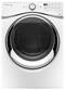 Whirlpool - Duet 7.4 Cu. Ft. 10-Cycle Electric Dryer with Steam - White-Front_Standard