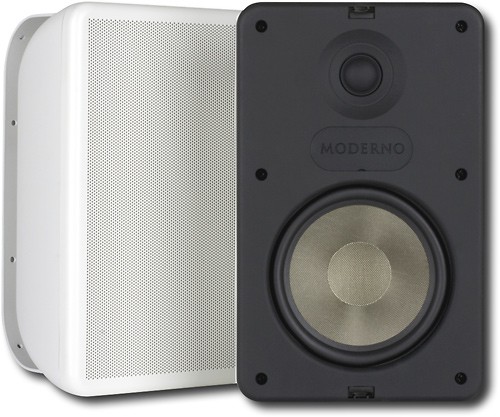  Moderno - 6-1/2&quot; Indoor/Outdoor Speakers (Pair) - White
