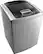 Angle. LG - 4.3 Cu. Ft. 8-Cycle High-Efficiency Top-Loading Washer - Graphite Steel.