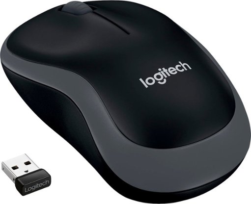 Logitech - M185 Wireless Mouse - Silver