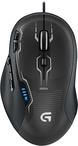ryste rotation hund Best Buy: Logitech G500s Laser Gaming Mouse Black 910-003602