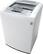 Left. LG - 4.3 Cu. Ft. 8-Cycle Ultralarge-Capacity High-Efficiency Top-Loading Washer.