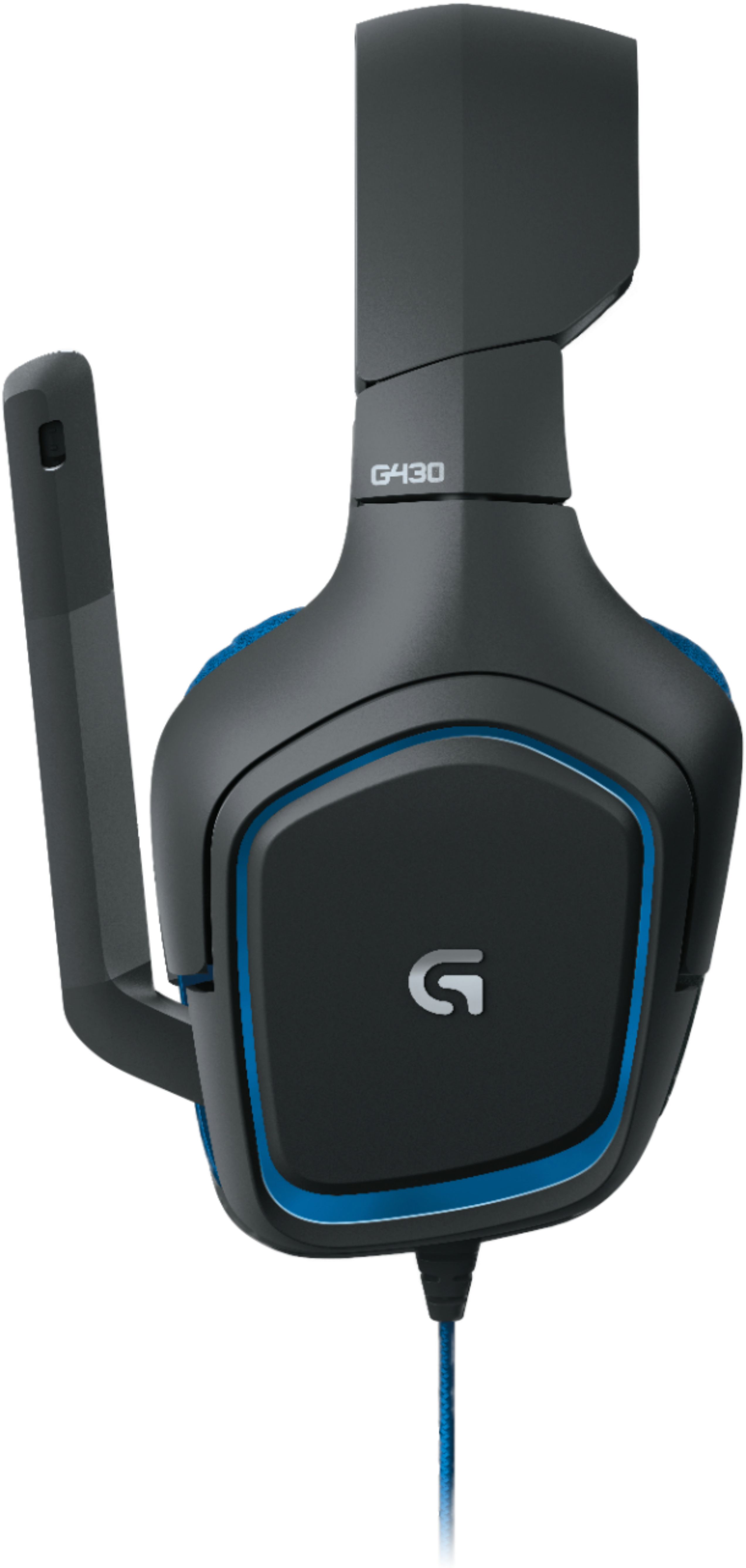 Logitech G430 Over The Ear Gaming Headset Black 981 Best Buy