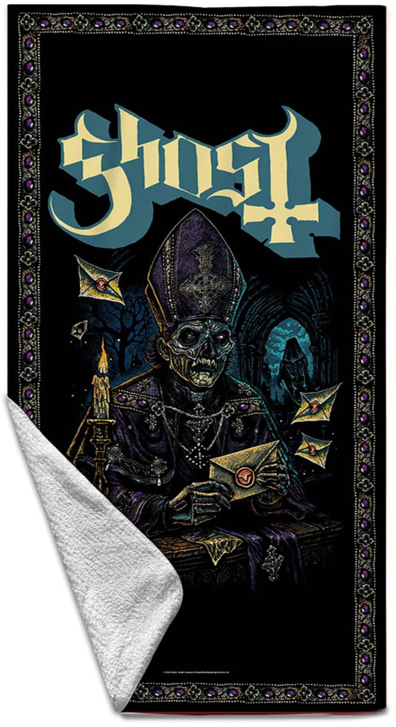 PopMarket - Ghost - Rocksax - Ghost - Missive - Beach Towel (32 in x 63 in) - Multicolor price history on PriceWatchPro