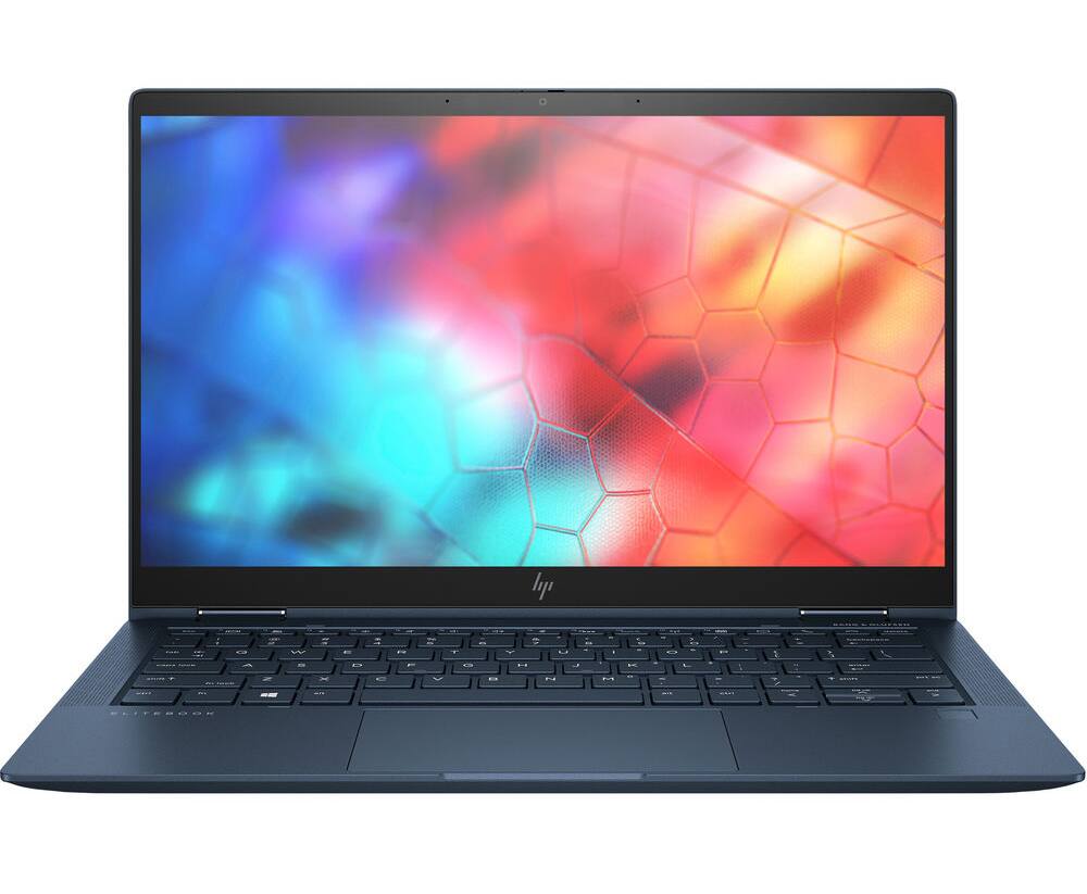 Alt View 1. HP - Elite Dragonfly 2-in-1 Laptop 13.3 FHD Display (i5-8265U, 16GB, 512GB SSD, Intel UHD 620, Win 11 Pro) - Galaxy Blue.