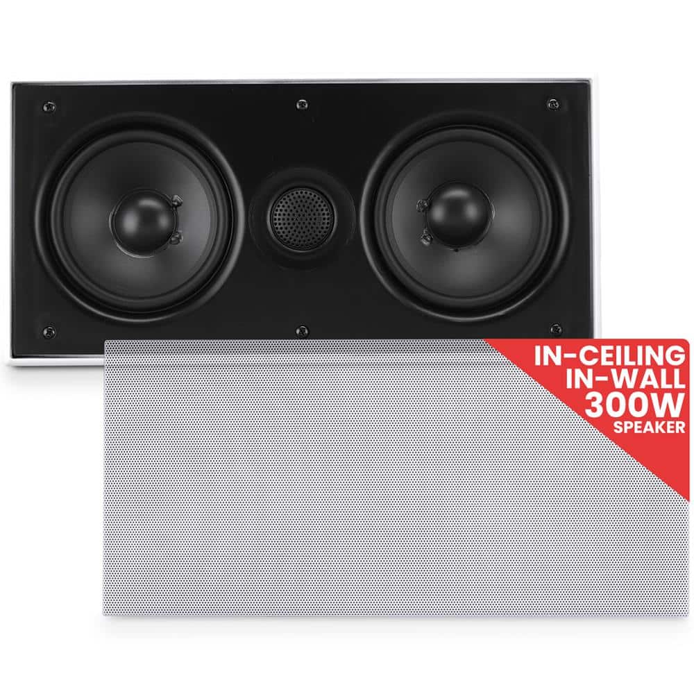 PYLE - 5.25'' Home In-Wall / Ceiling Speaker - Black