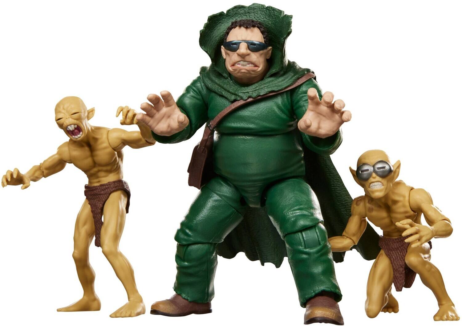Alt View 2. Hasbro - Fantastic Four Comics - Marvel Legends - Marvel's Mole Man & Moloids Action Figure Multi-Pack   - COLLECTIBLES - Multicolor.