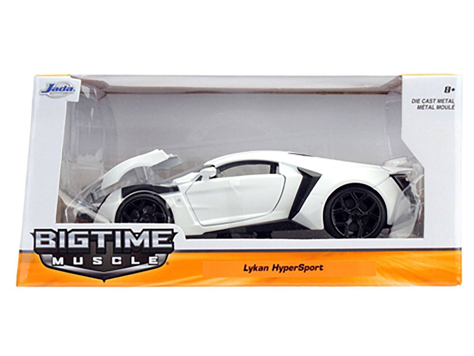 Jada, B. DIE CAST METAL METAL MOULE BIGTIME MUSCLE Lykan HyperSport