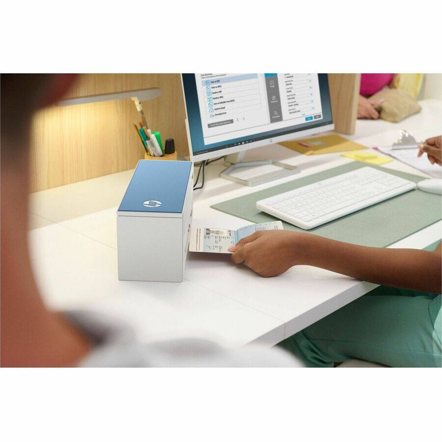 Alt View 8. HP - HP ScanJet Pro 4200 s1 Sheetfed Scanner - 600 x 600 dpi Optical - 24-bit Color - 48-bit Grayscale - Grayscale Scan - White.