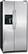 Angle Standard. Frigidaire - Gallery 22.5 Cu. Ft. Side-by-Side Refrigerator with Thru-the-Door Ice and Water - Stainless-Steel.