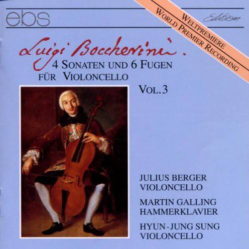 Boccherini / Gerrger / Galling / Hammerklavier - Cello Stas: #2 in C; #7 in B; 6 Fugues; Et Al   - COMPACT DISCS [CD]