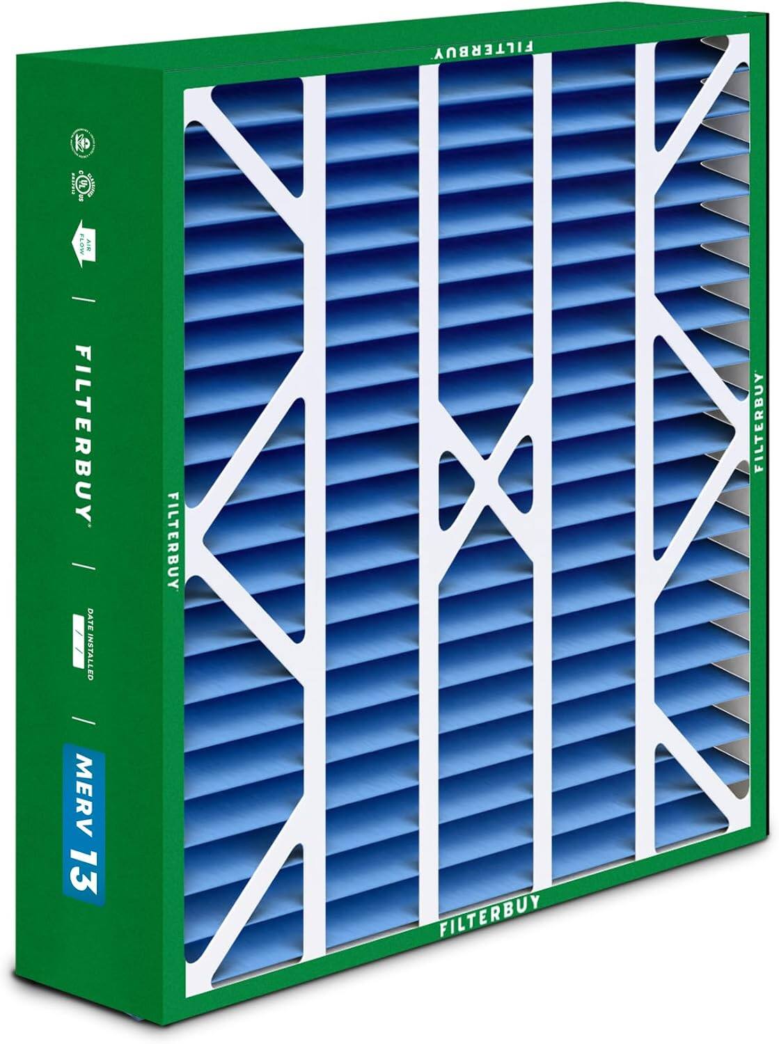 FILTERBUY  
- DATE INSTALLED  
FILTERBUY  
MERV 13  
FILTERBUY