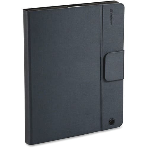 Front. Verbatim - Folio Slim with Keyboard for iPad® & iPad® 2.