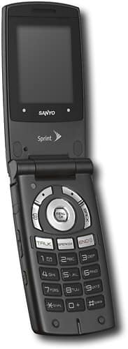 Best Buy: Sprint Sanyo Katana LX Cell Phone Black SCP3800KTB