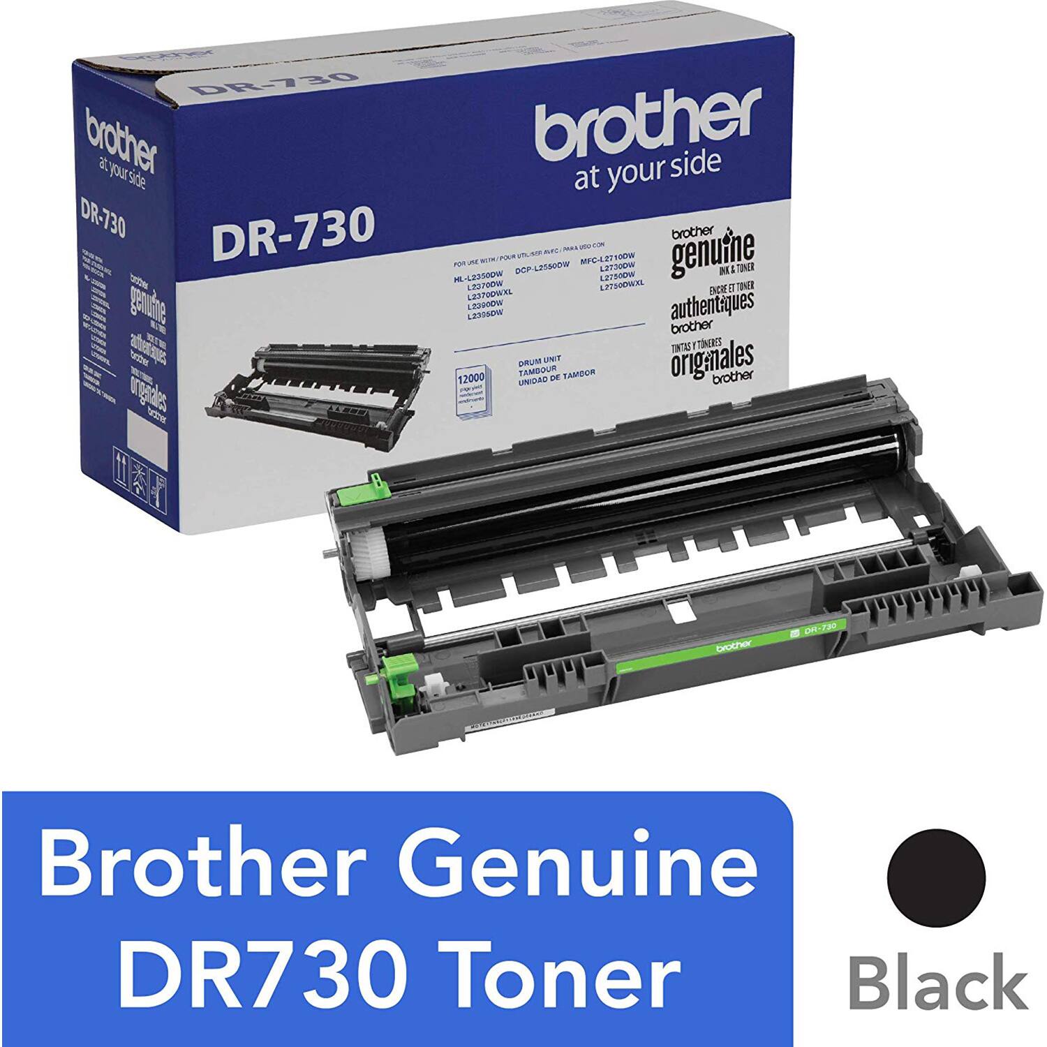 DR-730 brother at your side DR-730 genuine brother side at your brother ML-L23500W naT U PIM DCP-LESBow MYC-L27100W L37200W 27580w TO genuine BE TONER LE200W ETR00WRL DC SEE L23700WEL L23 authentiques L00 brother THTRS 1 ! THENST DRUM LBT originales 12000 TAMBOUR - TAMDOR brother UNIDAD brocher D-790 Brother Genuine DR730 Toner Black
