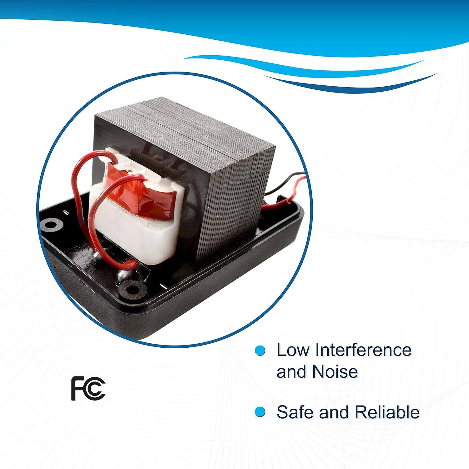 FC

- Low Interference and Noise
- Safe and Reliable