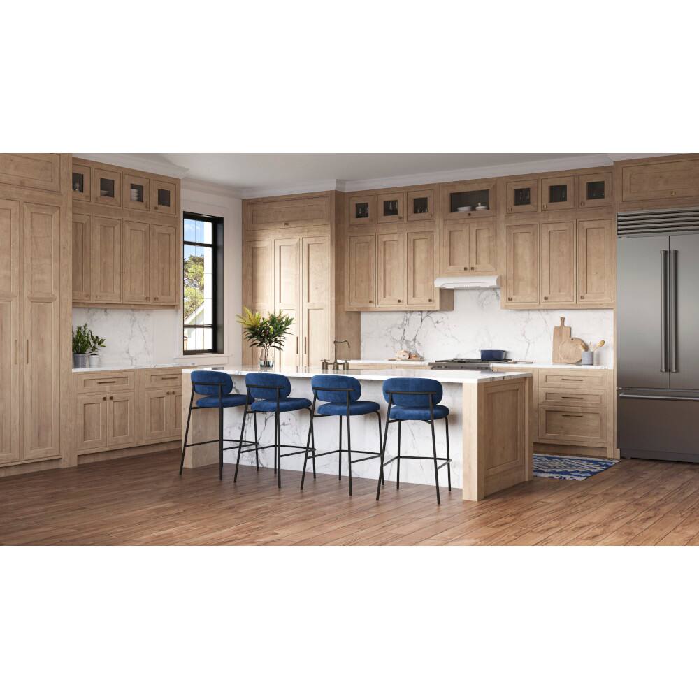 Alt View 13. Broan - Alta 30-Inch 490 MAX Blower CFM 1.0 Sones White Range Hood - White.