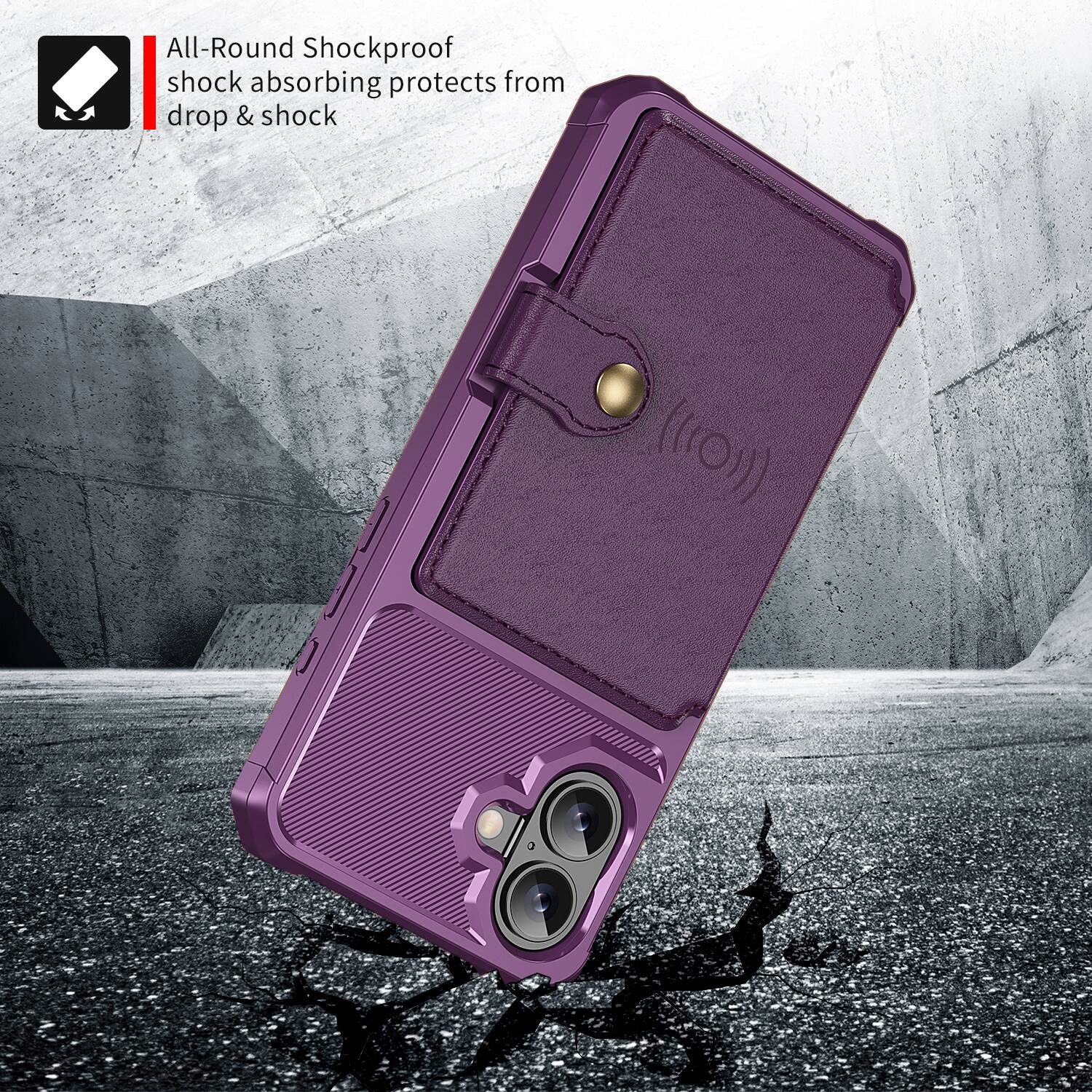 All-Round Shockproof shock absorbing protects from drop & shock