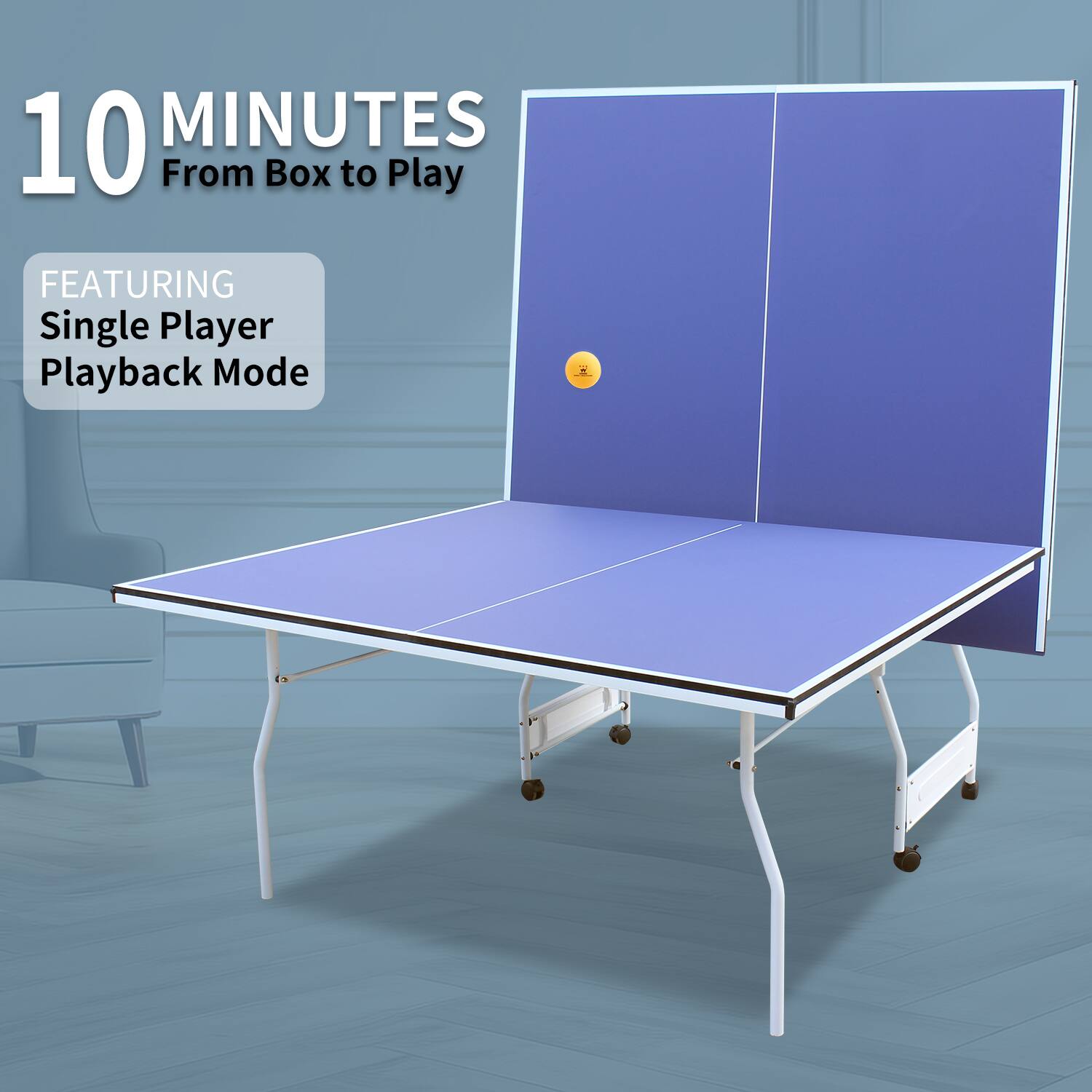 10 MINUTES  
From Box to Play  

FEATURING  
Single Player Playback Mode