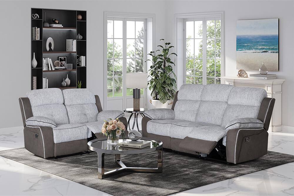Alt View 1. Global Furniture USA - Monroe Sofa - Gray.