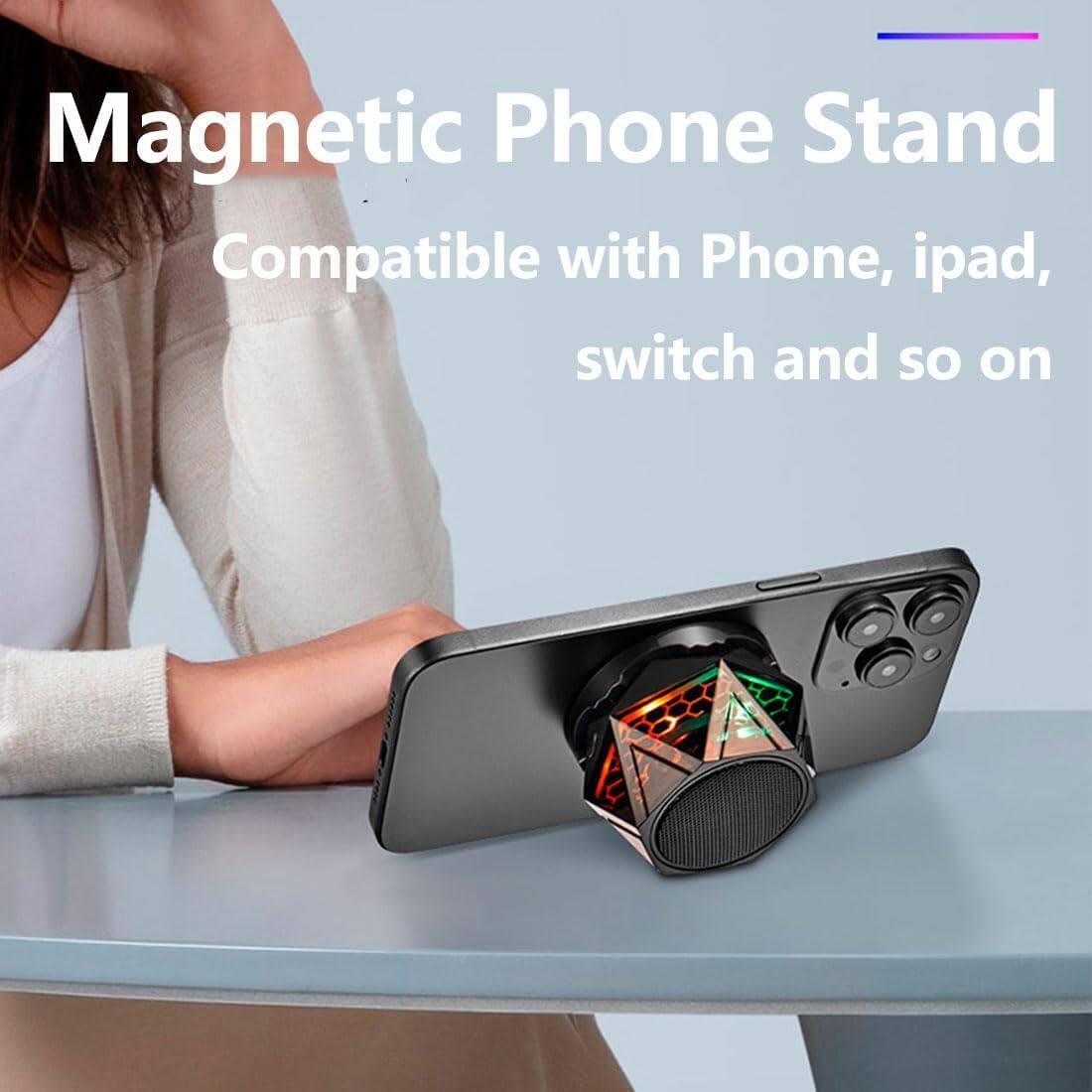 Magnetic Phone Stand  
Compatible with Phone, iPad, Switch and so on