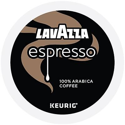 Lavazza Espresso  
100% Arabica Coffee  
Keurig