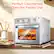 Perfect Countertop Oven for Family Use
37cm / 14.57in
40.5cm / 15.94in
38.5cm / 15.16in