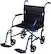 Angle Zoom. Carex - Classics Transport Chair And Wheelchair - Blue.