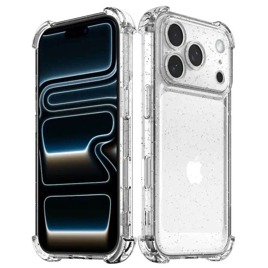 Vena For Apple iPhone 17 Pro Case Glitter, Bump Resistant Glitter