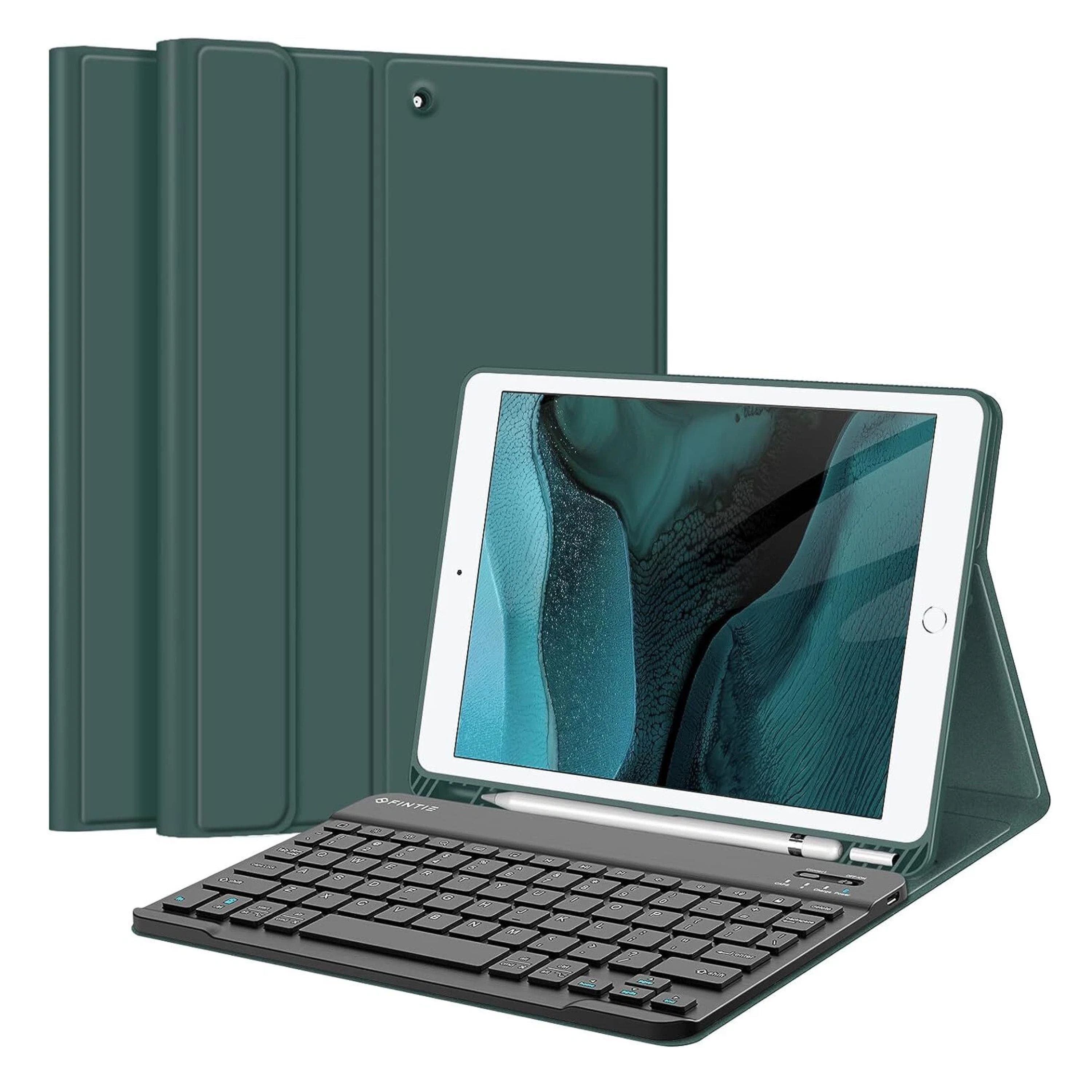 Kitcheniva - Folio Stand Back Cover For iPad 9th Gen (2021) 10.2 Inch Case Only - Midnight Green price history on PriceWatchPro