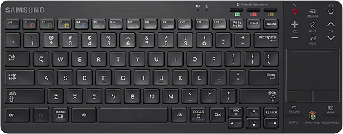 Smart Wireless Keyboard for Select Samsung Smart TVs, and Tablets Black VG-KBD2000/ZA - Best Buy