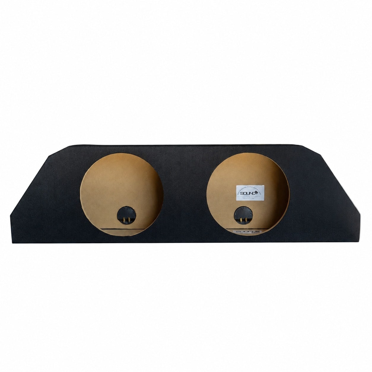 SoundBox - LCE-GC010/12U, Chevy Camaro Dual 12 Subwoofer Enclosure, 2010-2015