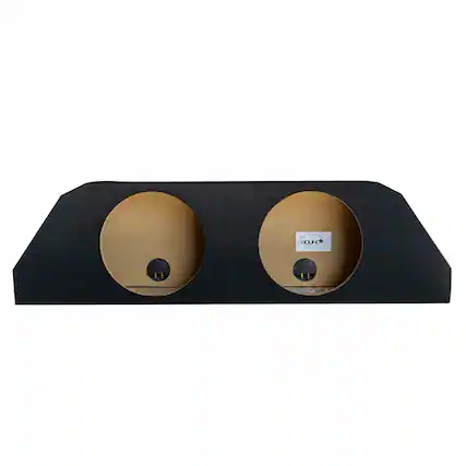 Front. SoundBox - SoundBox LCE-GC010/12U, Chevy Camaro Dual 12 Subwoofer Enclosure, 2010-2015.
