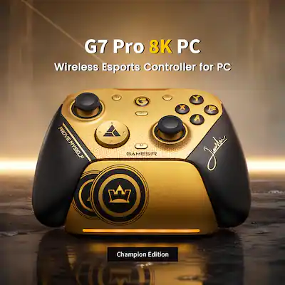 GameSir G7 Pro 8k Wireless Controller for PC, Mag Res TMR Sticks GameSir G7 Pro 8k Wireless Controller for PC, Mag Res TMR Sticks