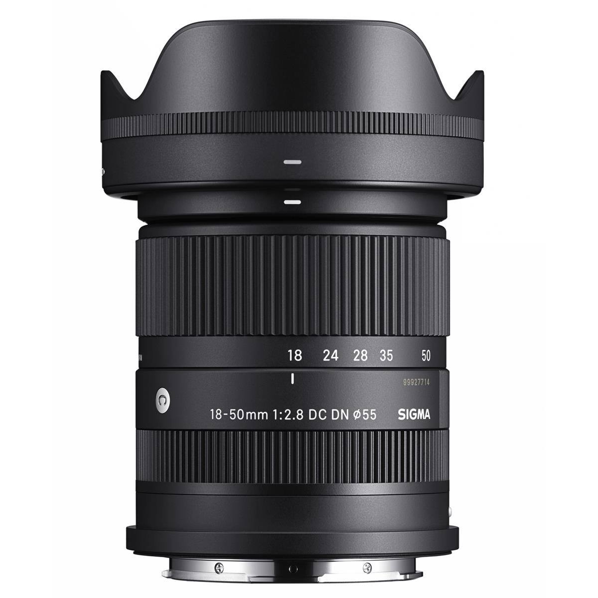 18 24 28 35 50  
99927714  
18-50mm 1:2.8 DC DN Ø55  
SIGMA