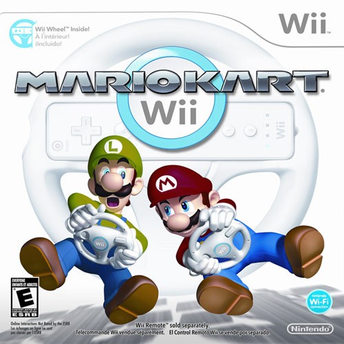  Mario Kart Wii with Wii Wheel - Nintendo Wii