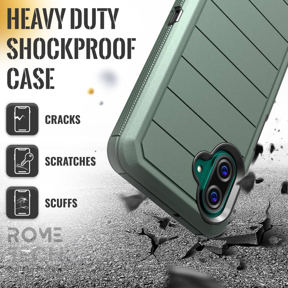 HEAVY DUTY SHOCKPROOF CASE

CRACKS
SCRATCHES
SCUFFS

ROME