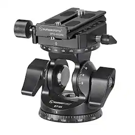 SunwayFoto - DT-03R Tilt Head with Clamp for Monopod and Tripod