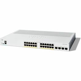 Cisco Consumer Products - Cisco Catalyst C1200-24P-4X Ethernet Switch - 24 Ports - Manageable - 10 Gigabit Ethernet - 10/100/1000Base-T, 10GBase-X - Unknown