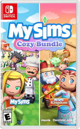 NINTENDO SWITCH™ MySims Cozy Bundle
MySims
My Sims Kingdom
EVERYONE E ESRB
maxis Electronic Arts - E (Everyone)