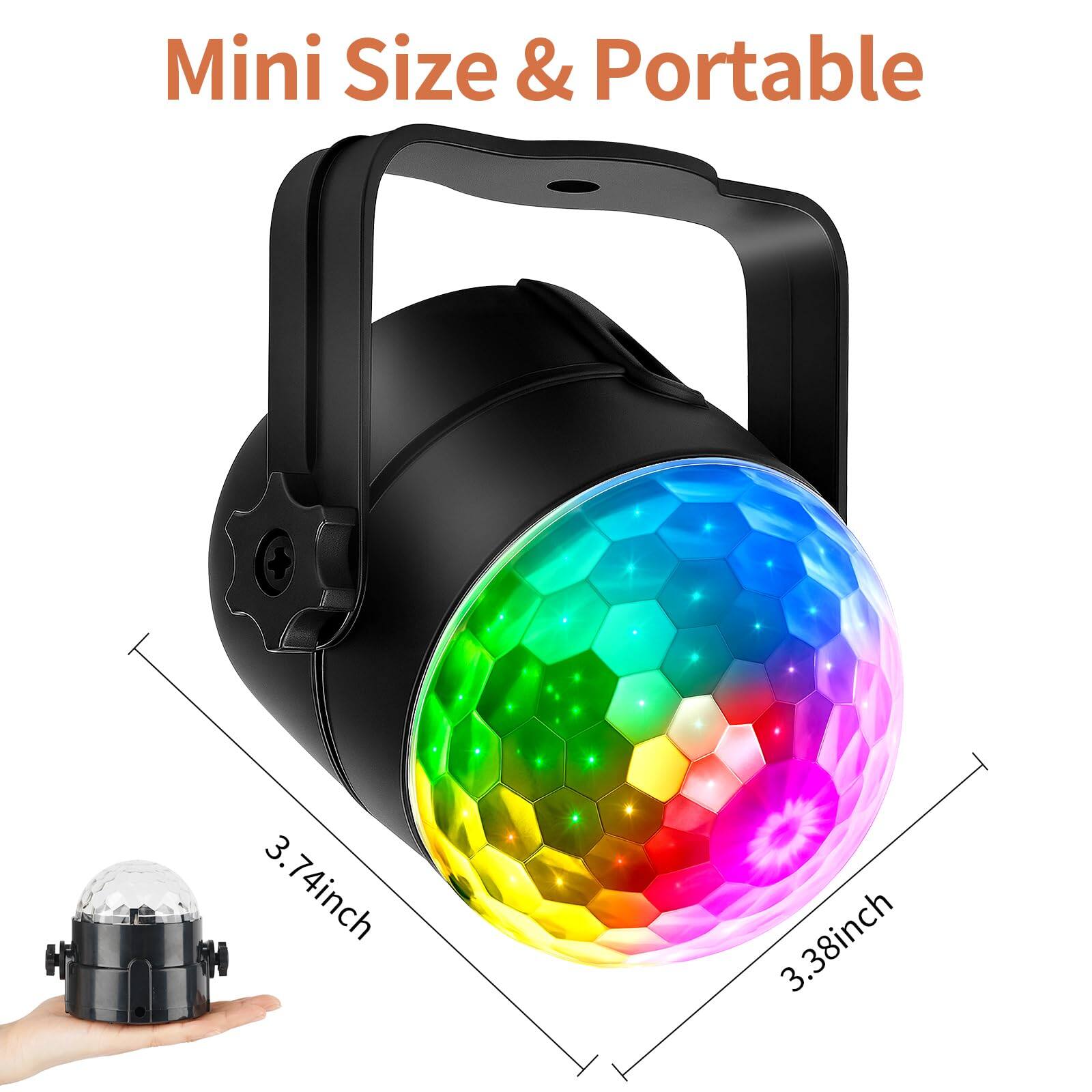 Mini Size & Portable

3.74inch

3.38inch