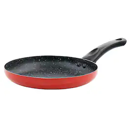 Oster - Luneta 9.5 Inch Aluminum Nonstick Frying Pan - Red