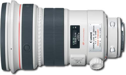 Canon L-Series EF 200mm f/2L IS USM Telephoto Lens - Best Buy